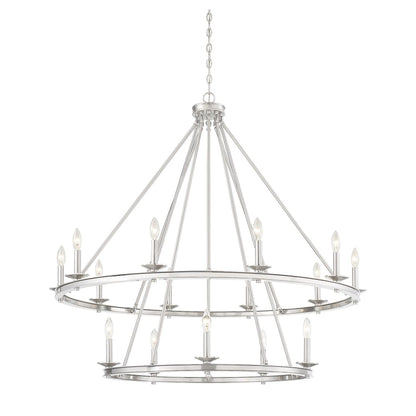 Savoy House Middleton 15 Light 45" Wide Taper Candle Chandelier