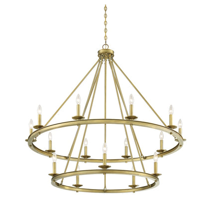 Savoy House Middleton 15 Light 45" Wide Taper Candle Chandelier