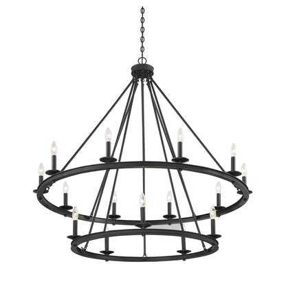 Savoy House Middleton 15 Light 45" Wide Taper Candle Chandelier