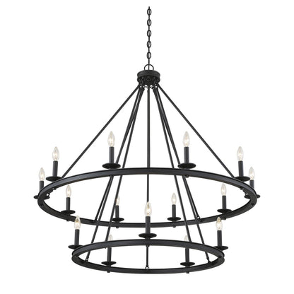 Savoy House Middleton 15 Light 45" Wide Taper Candle Chandelier