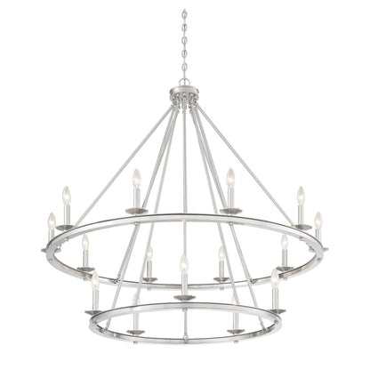 Savoy House Middleton 15 Light 45" Wide Taper Candle Chandelier