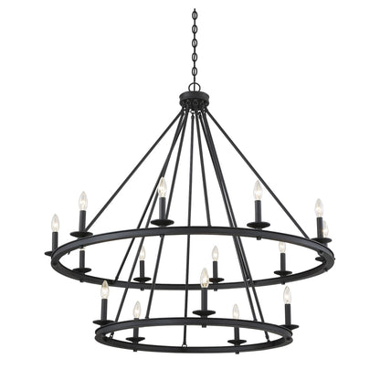 Savoy House Middleton 15 Light 45" Wide Taper Candle Chandelier
