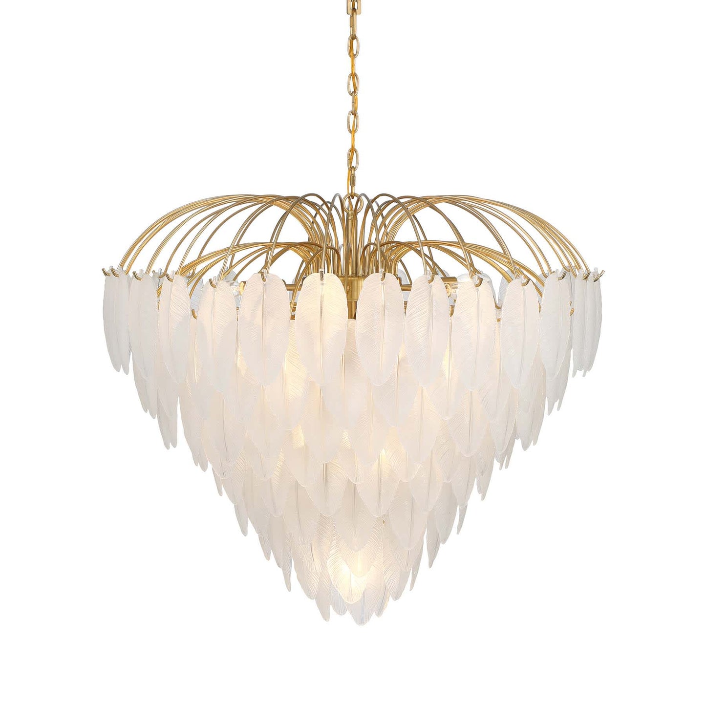 Boa 15 Light 34" Wide Waterfall Chandelier