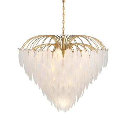 Boa 15 Light 34" Wide Waterfall Chandelier