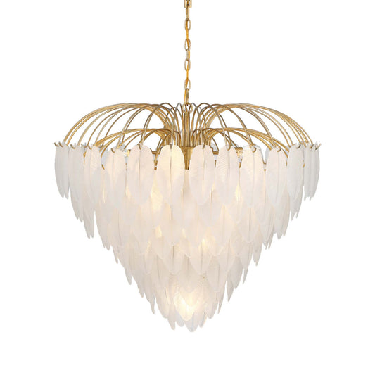Boa 15 Light 34" Wide Waterfall Chandelier