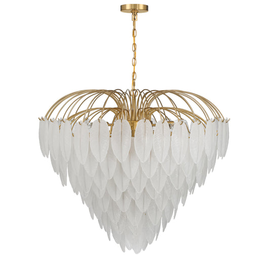 Boa 15 Light 34" Wide Waterfall Chandelier