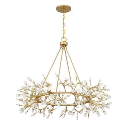 Savoy House Once 8 Light 36" Wide Ring Chandelier