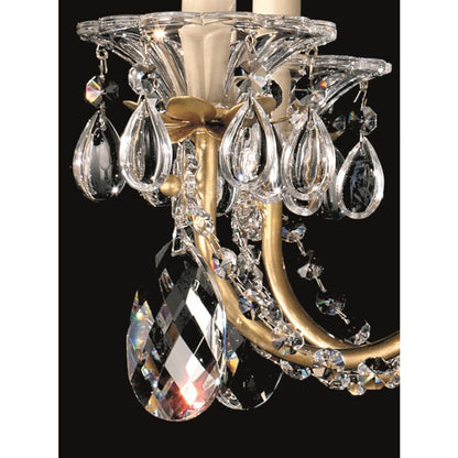 Schonbek Bagatelle 6 Light 21" Wide Crystal Empire Chandelier