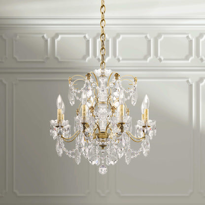 Century 8 Light 24" Wide Crystal Chandelier