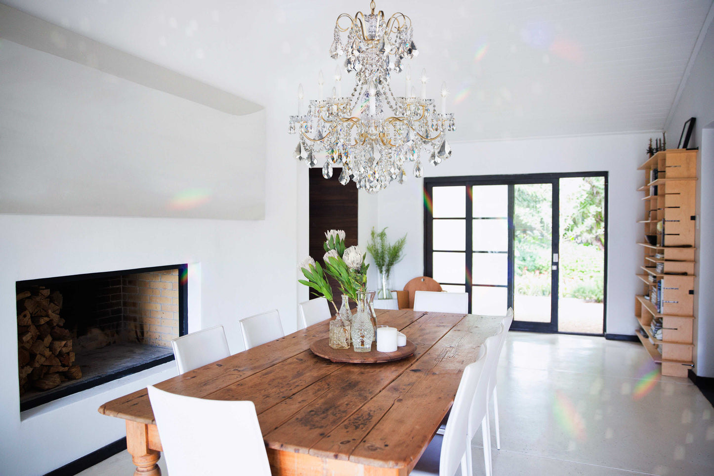 New Orleans 10 Light 28" Wide Crystal Chandelier with Heritage Crystals