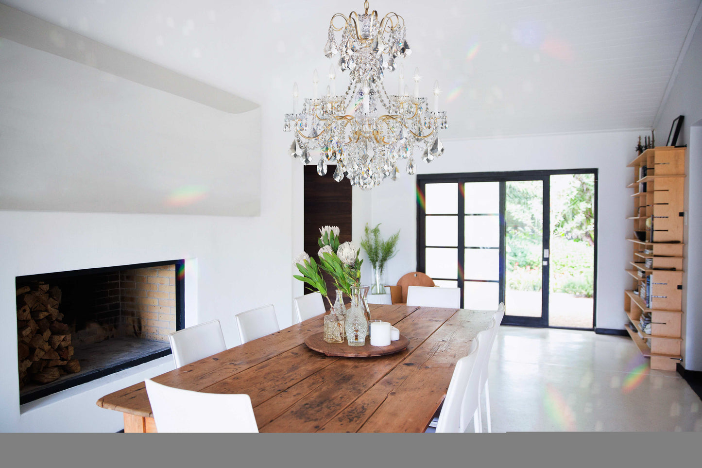 New Orleans 10 Light 28" Wide Crystal Chandelier with Heritage Crystals