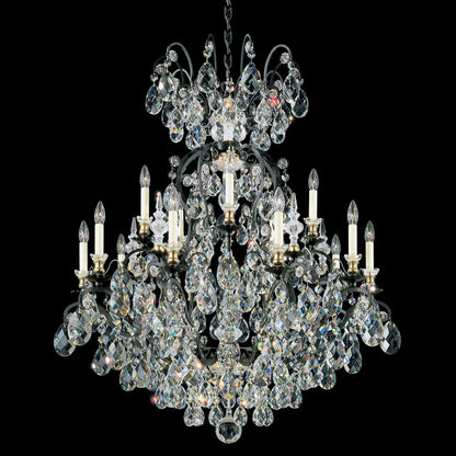 Renaissance 15 Light 38" Wide Crystal Chandelier