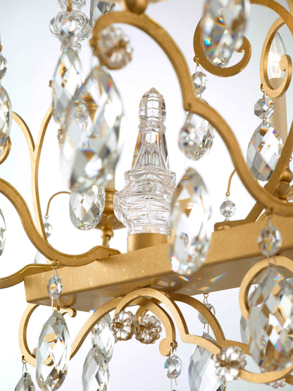 Renaissance 12 Light 46" Wide Crystal Chandelier with Clear Swarovski Crystals