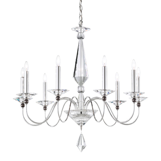 Jasmine 9 Light 33" Wide Crystal Chandelier with Clear Swarovski Optic Crystals
