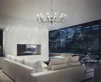 Jasmine 15 Light 36" Wide Crystal Chandelier