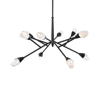 Synapse 32" Wide LED Crystal Pendant