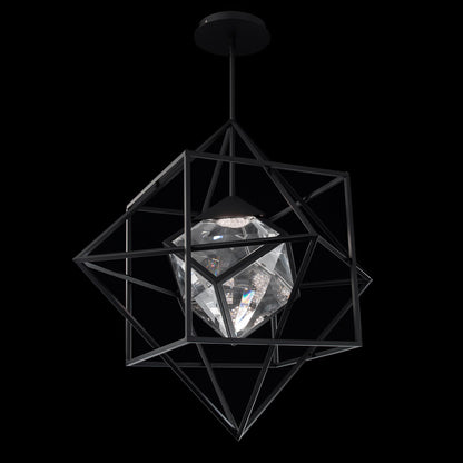 Heracles 28" Wide LED Crystal Pendant