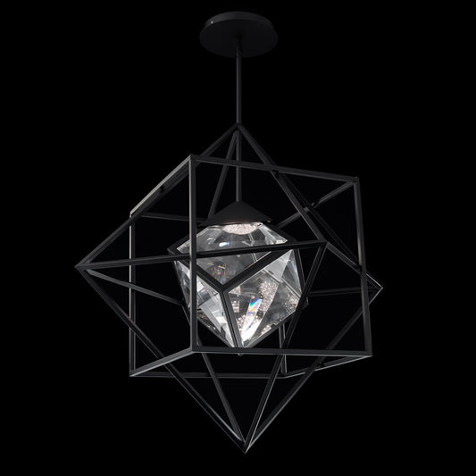 Heracles 28" Wide LED Crystal Pendant