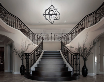 Heracles 28" Wide LED Crystal Pendant