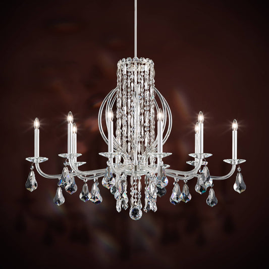 Sarella 10 Light 41" Wide Crystal Chandelier with Heritage Crystals