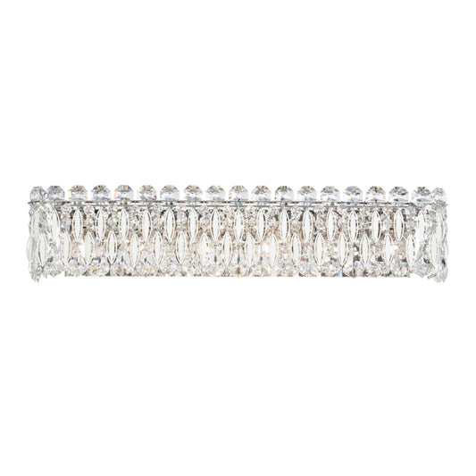 Sarella 6 Light 6" Tall Wall Sconce with Swarovski Crystals