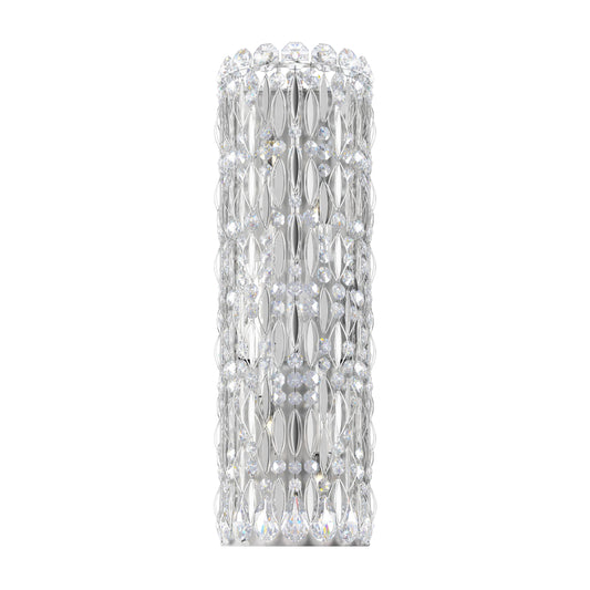 Sarella 4 Light 22" Tall Wall Sconce with Heritage Crystals