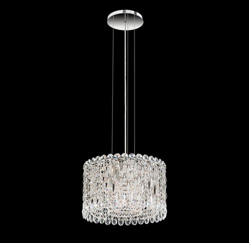 Sarella 4 Light 16" Wide Crystal Pendant with Swarovski Crystals