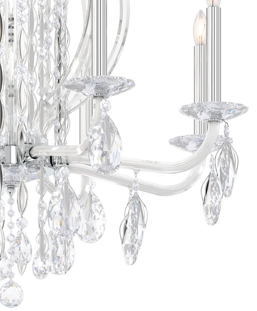 Sarella 17 Light 41" Wide Crystal Chandelier with Heritage Crystals