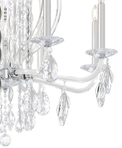 Sarella 17 Light 41" Wide Crystal Chandelier with Heritage Crystals
