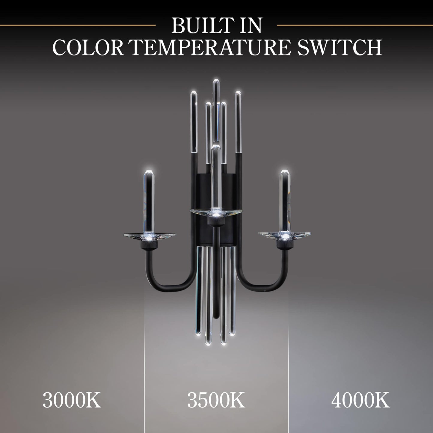 Calliope 3 Light 24" Tall LED Wall Sconce