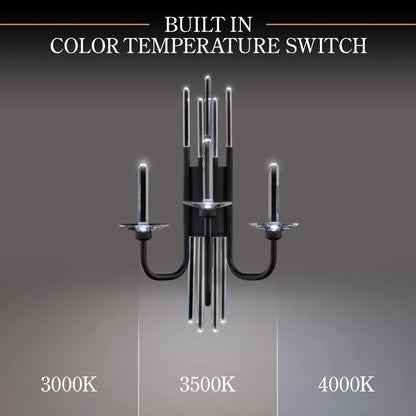 Calliope 3 Light 24" Tall LED Wall Sconce