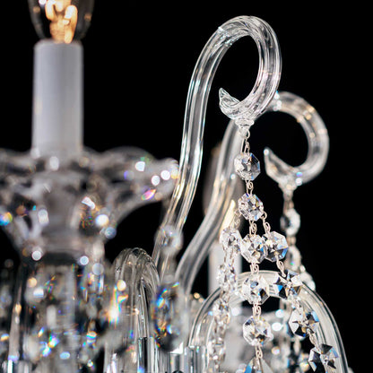 Sterling Linear 12 Light 58" Wide Crystal Linear Chandelier
