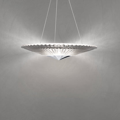 Origami 24" Wide LED Crystal Pendant