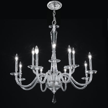 Schonbek Habsburg 12 Light 35" Wide Taper Candle Style Chandelier