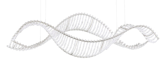 Alon 41" Wide LED Crystal Chandelier - with Swarovski Crystal