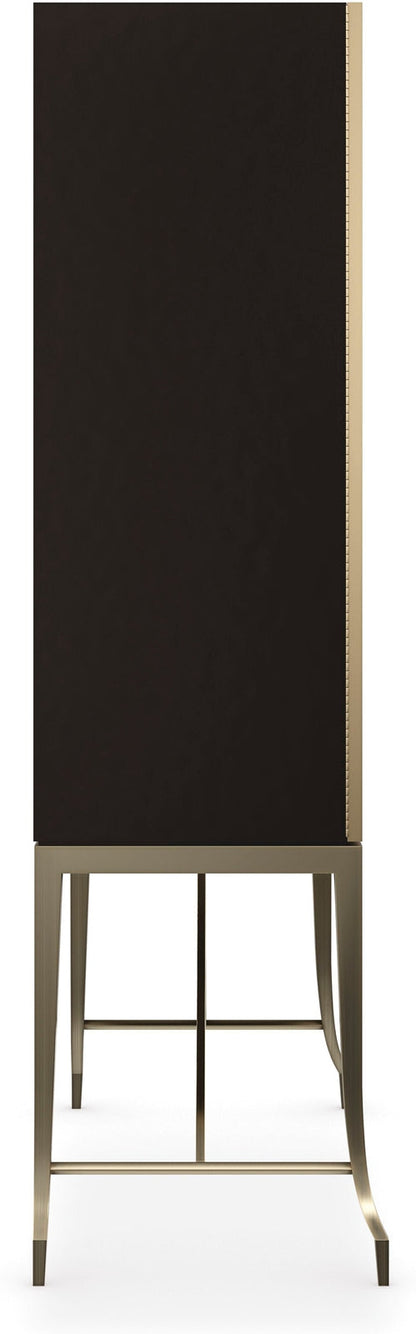 Caracole Signature Metropolitan Uptown Tall Cabinet Clearance