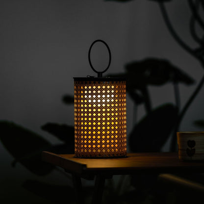 Solara Woven Solar Garden Lantern