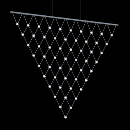Constellation 72" Wide LED Suspension Multi Light Pendant