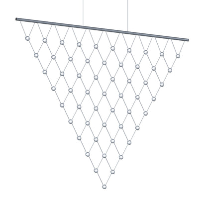 Constellation 72" Wide LED Suspension Multi Light Pendant