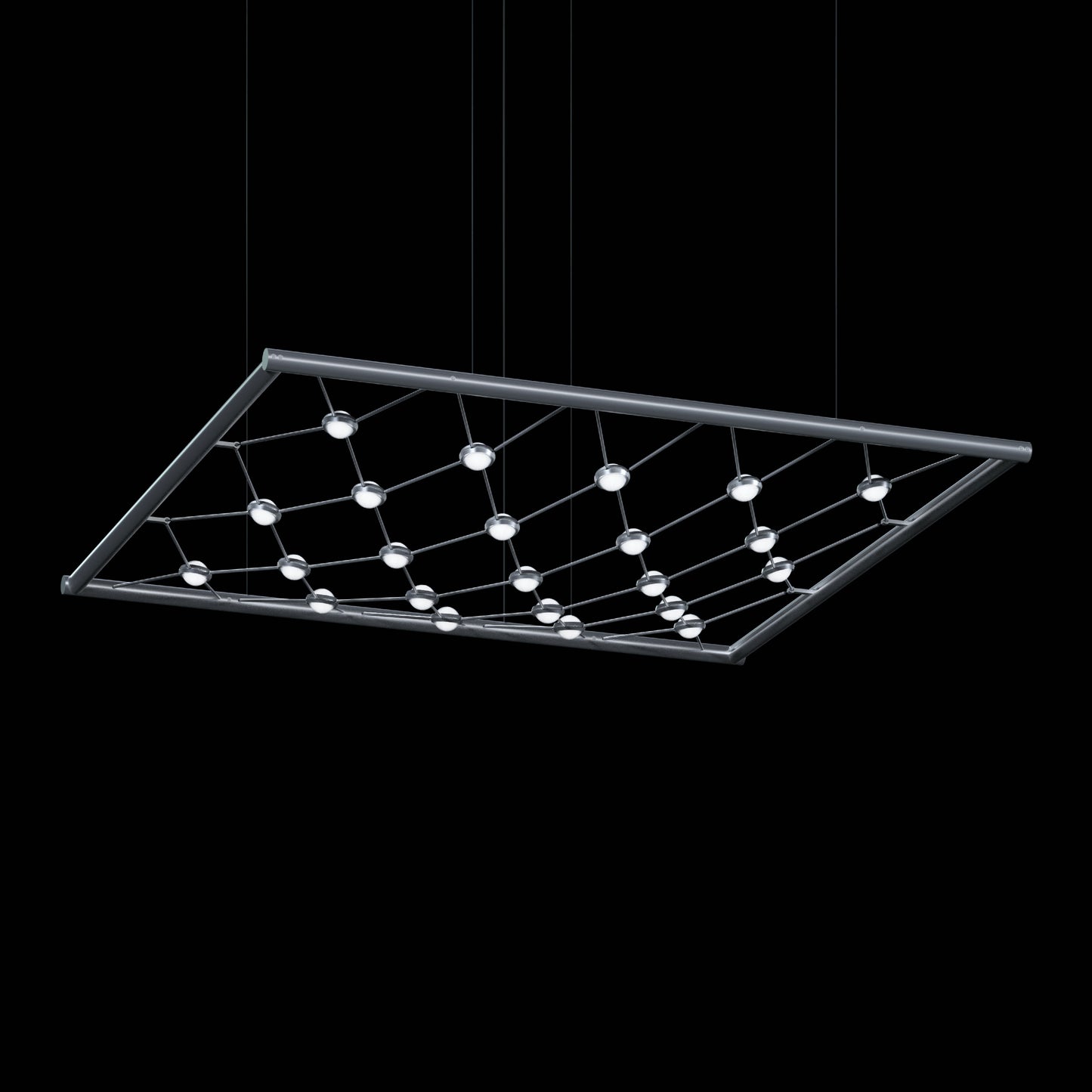 Constellation 39" Wide LED Suspension Multi Light Pendant