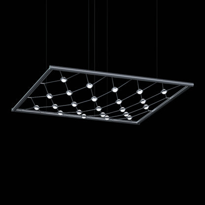 Constellation 39" Wide LED Suspension Multi Light Pendant