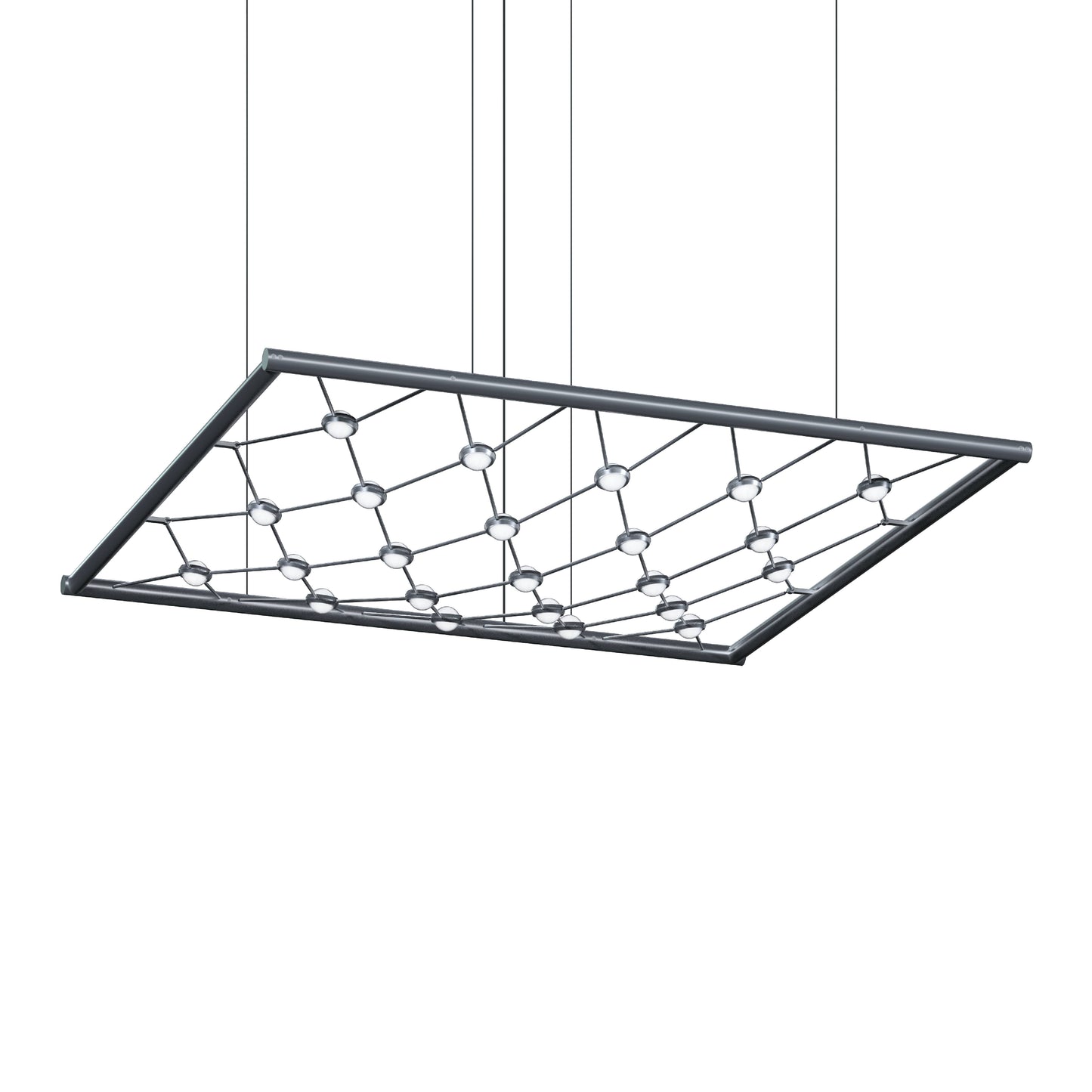 Constellation 39" Wide LED Suspension Multi Light Pendant