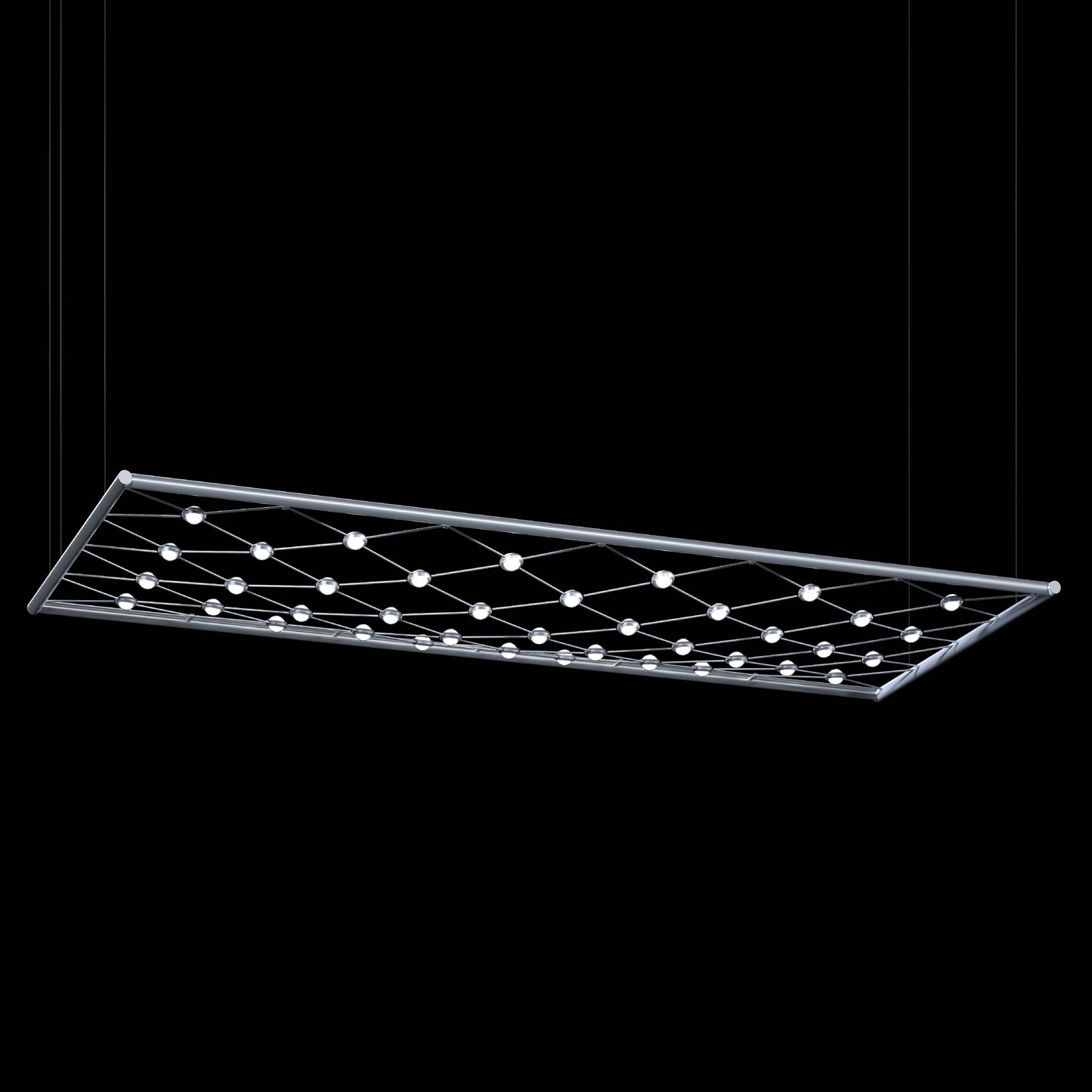Constellation 74" Wide LED Suspension Multi Light Pendant