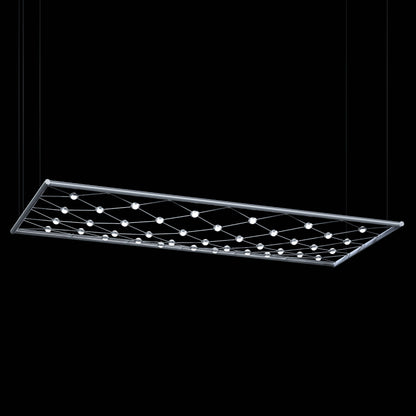 Constellation 74" Wide LED Suspension Multi Light Pendant