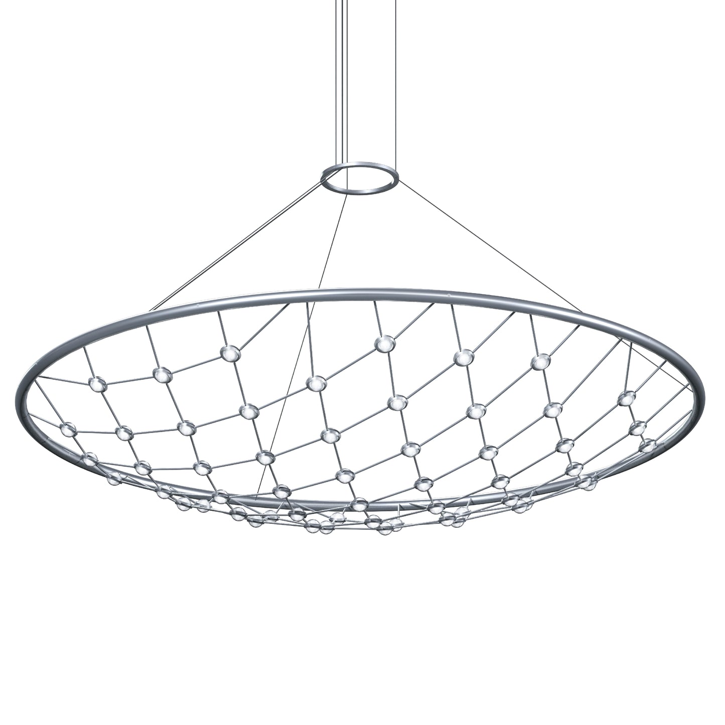 Constellation 61" Wide LED Suspension Multi Light Pendant