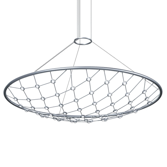 Constellation 61" Wide LED Suspension Multi Light Pendant