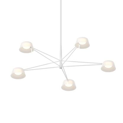 Sonneman Ray 45" Wide LED Round Chandelier