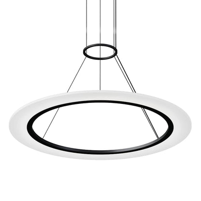 Sonneman Arctic Rings 31" Wide LED Suspension Pendant