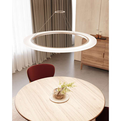 Sonneman Arctic Rings 31" Wide LED Suspension Pendant