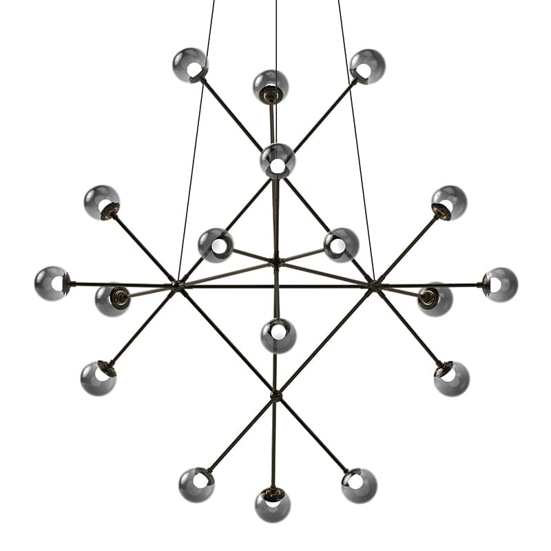 Proton 18 Light 40" Wide LED Chandelier